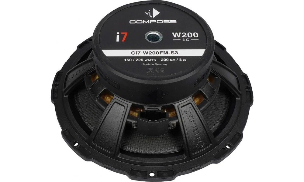 Helix | Ci7 W200FM-S3 | динамики низкочастотные 8", 150/225 Watts, 3Om | 5