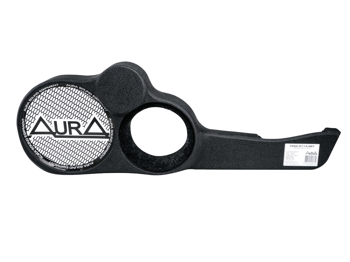 AURA PDM-2114.86T Подиумы винил для ВАЗ 2114, 2115 под 20 См + 16 См + ВЧ рупор 10 См