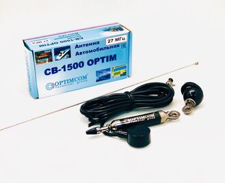 OPTIM| CB-1500| Антенна СВ врезная автомобильная, длина 150см | превью 2