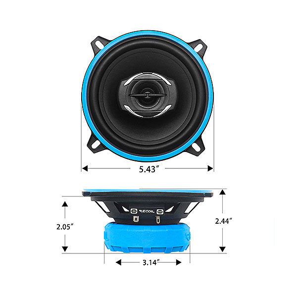 Recoil | RCX525 | -х пол. коакс., mm ,Ом,  Гц, RMS/Peak -  | 4