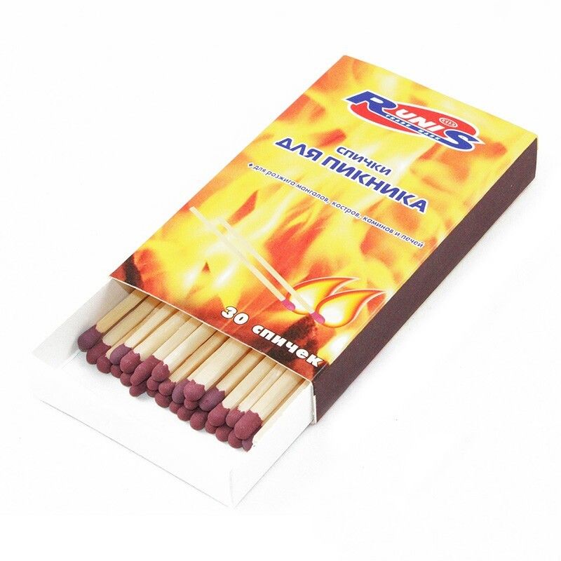 RUNIS  |  Спички для пикника 045 | индивидуальная упаковка,30 штук| превью 1