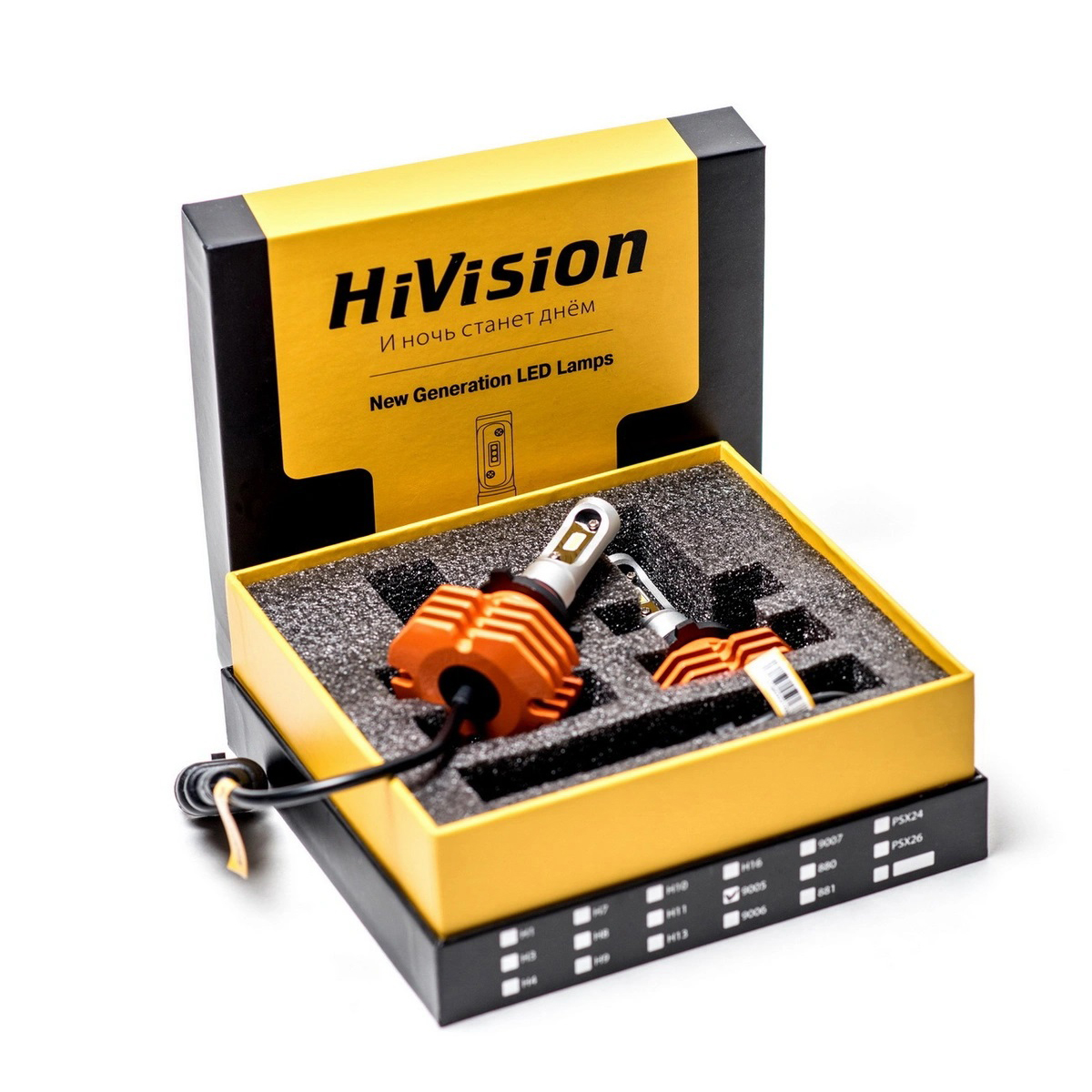 HiVision | H4 Z1 PRO | Seoul-CSP 6000K , 4000Lm, 9-24V комплект 2 шт. | превью 1