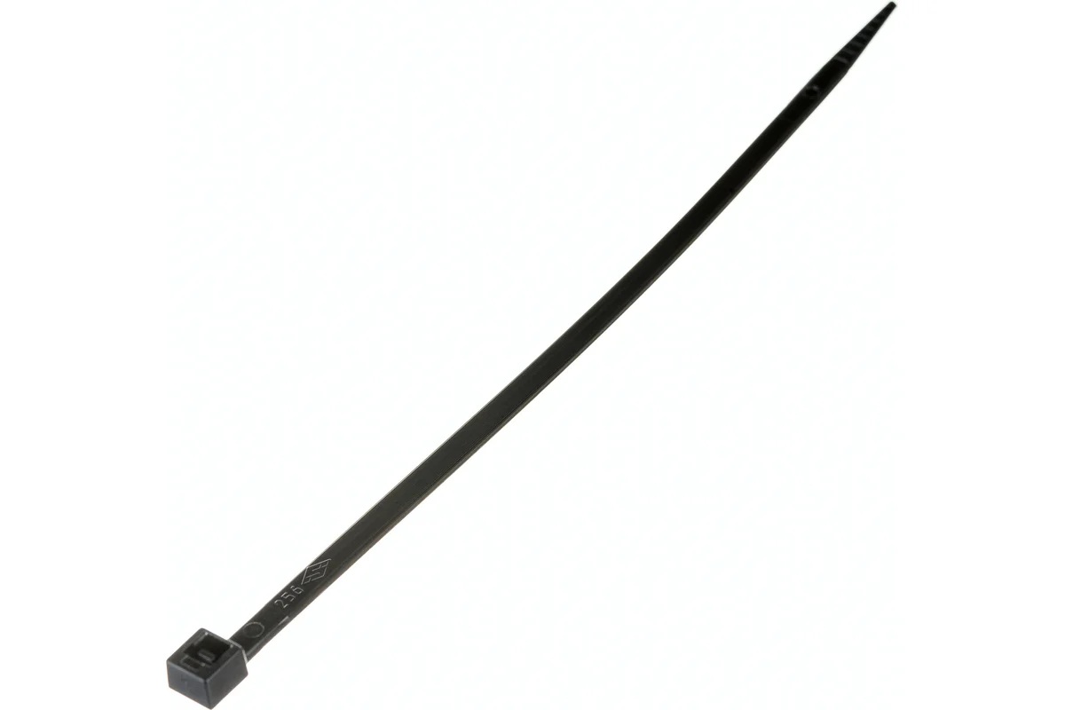 Стяжка кабельная | Sapi Selco SEL.3.210R | Стяжка кабельная 3.5x140мм,Черная. Италия  (100шт) | превью 2