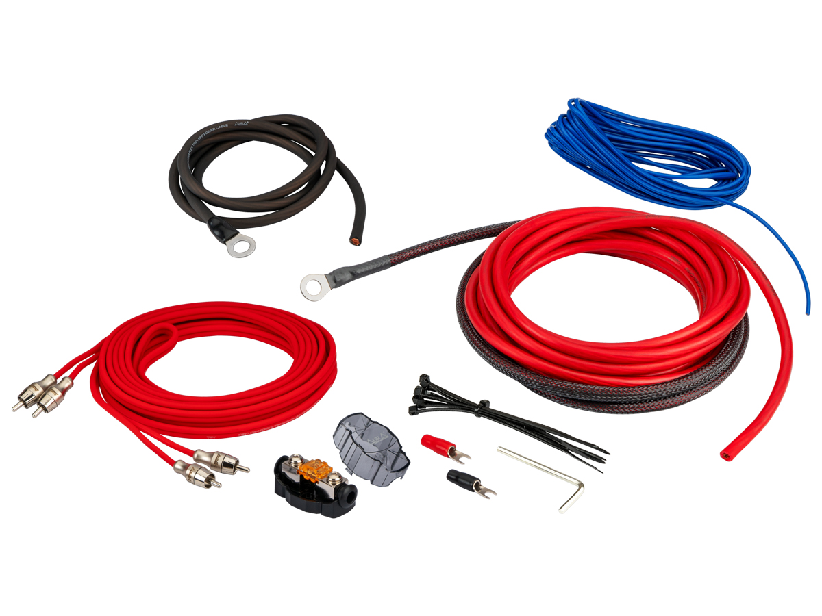 AurA | AMP-4508 | OFC, 2 канала, 8Ga (8мм²), 5 метров, MiniANL 40A, RCA (OFC), шестигранник | превью 2