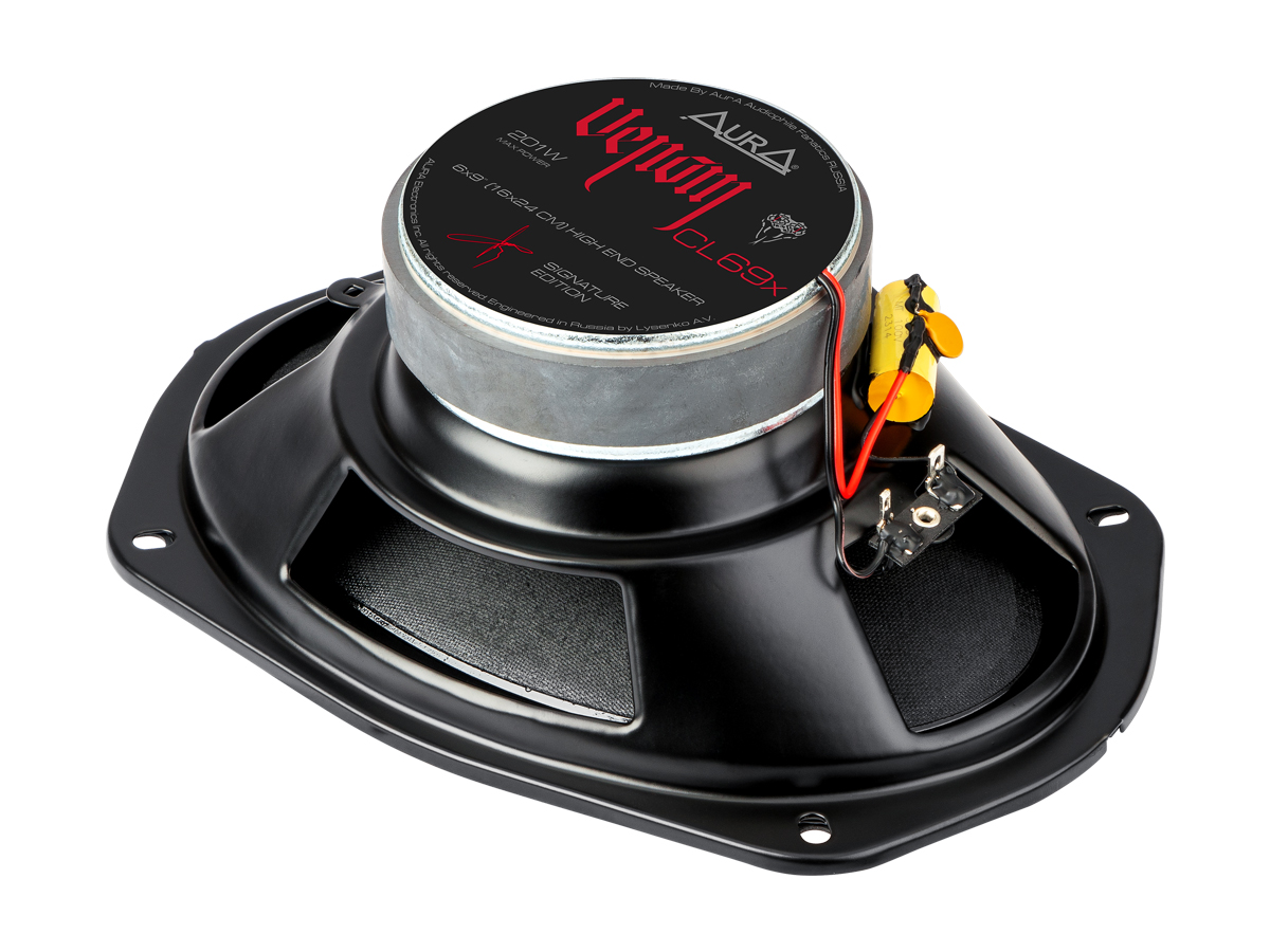 AurA | VENOM-CL69X | 6x9", 2-полосные, коаксиальные, 101/201w,  40Hz - 20kHz, 89db, сетки | 7