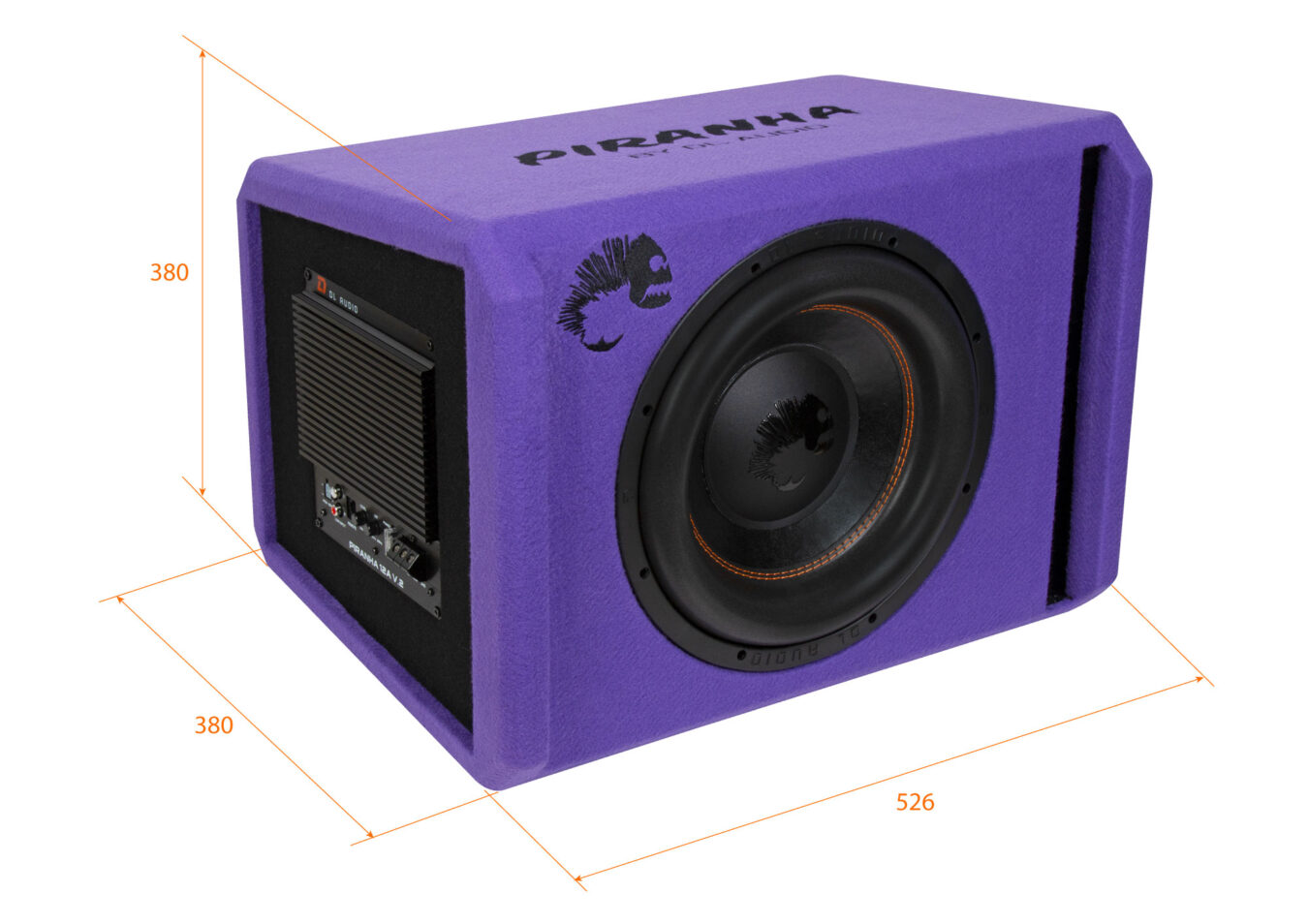 DL Audio | Piranha 12A V3 Purple |  | 6