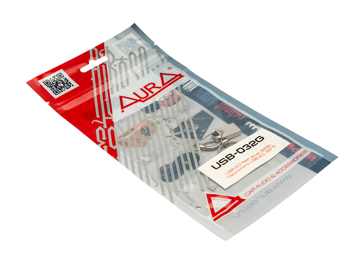 AurA | USB-032G | Модуль памяти USB 32Gb, металлический корпус | превью 2