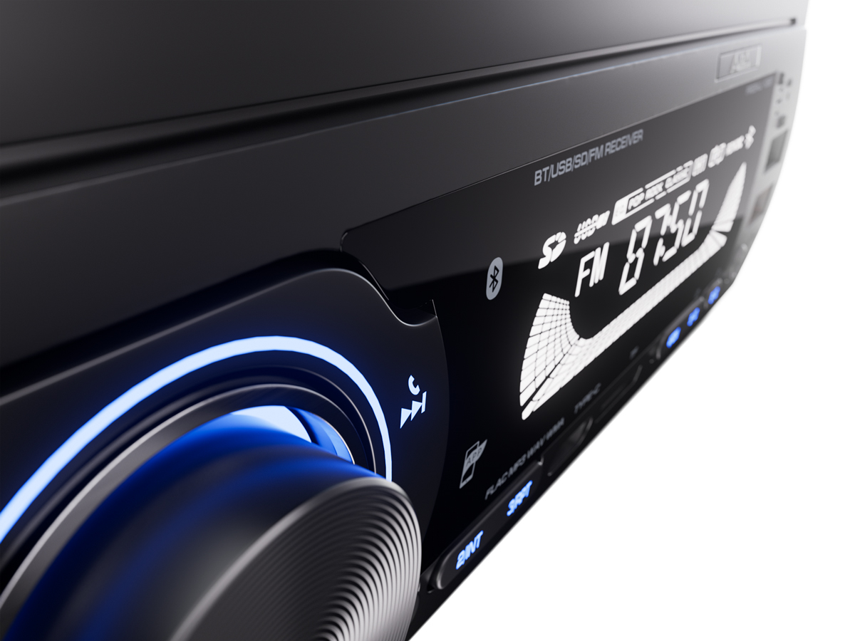 AurA | FIREBALL-106BT | 4x36w, FLAC, 2xUSB/BT, APP, 1 пара RCA, синяя подсветка | 3