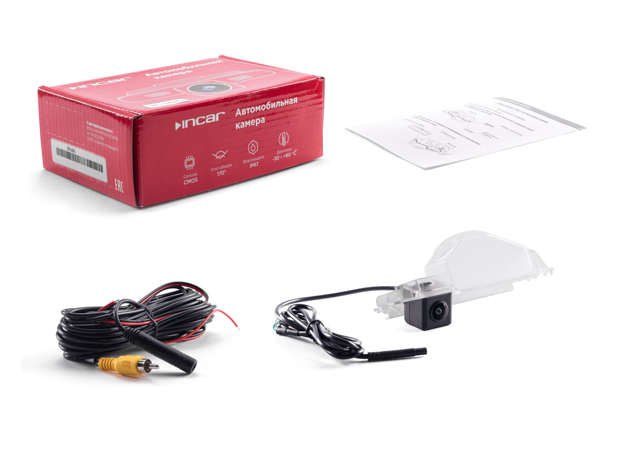 Camera | Renault Incar VDC-115SHD | сенсор SONY, Renault Logan 09-, Sandero, Nissan Micra | 2