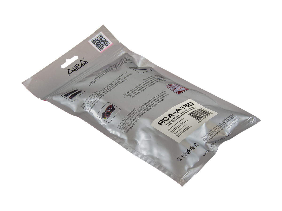 AurA | RCA-A150 MkII | RCA-кабель 5 метров, 2 канала, витая пара | превью 3