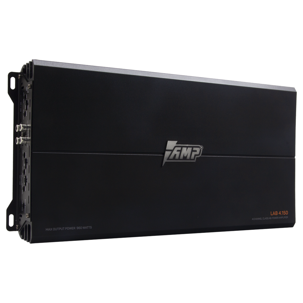 Усилитель AMP POWER 4.150 4-кан, класс AB , мощность RMS 150 Вт х4 ( 4 Ом ), 240Втх4, ( 2 Ом )