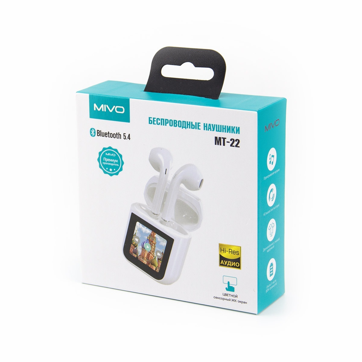 Mivo | MT-22 черный  | Беспроводные наушники | превью 3