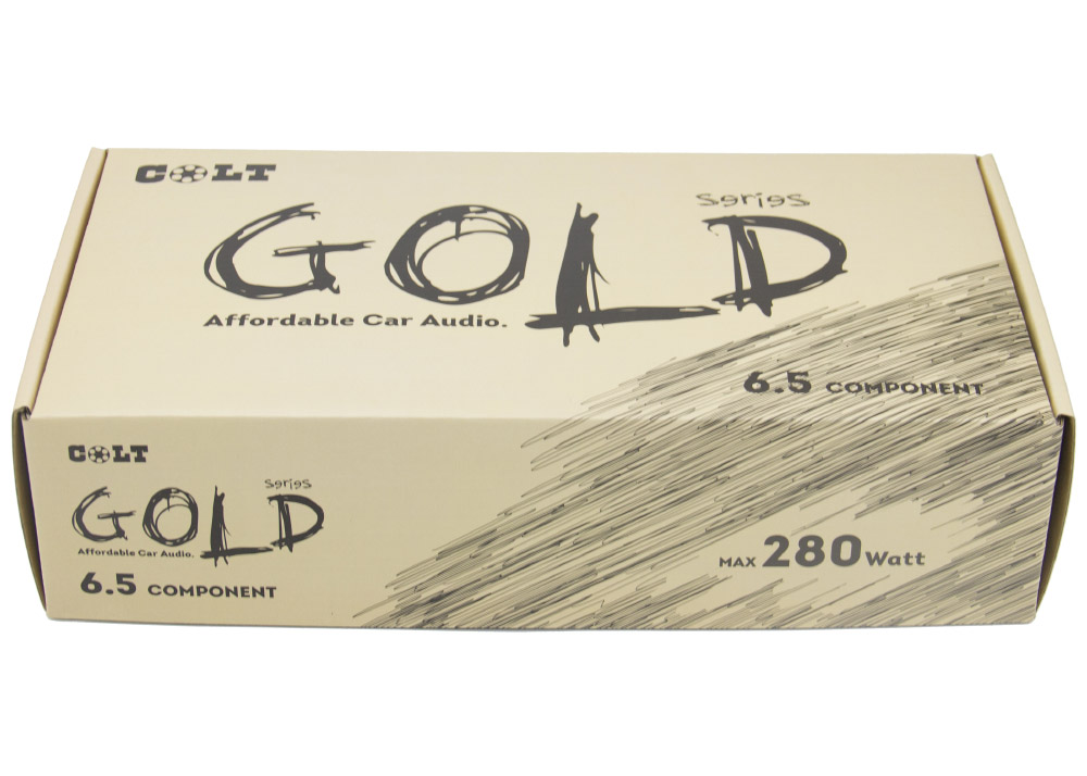 COLT | GOLD 6 component | 16cm, 2-х полосная, компонентная, RMS 80Вт, MAX 260Вт. 91 Дб | 5