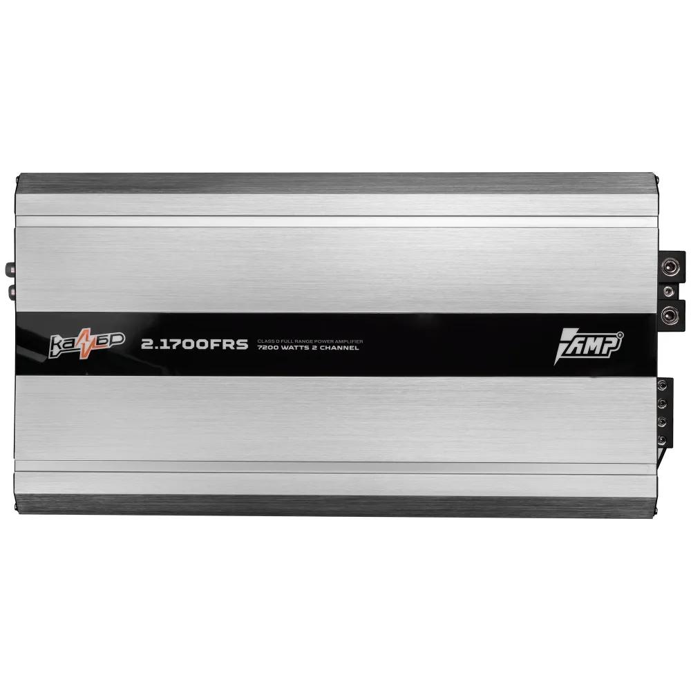 AMP | КАЛИБР 2.1700 FRS | 1-кан, класс D, мощность RMS 1700 Вт х2 ( 1 Ом ), 1200 Втх1 ( 2 Ом ) | 1