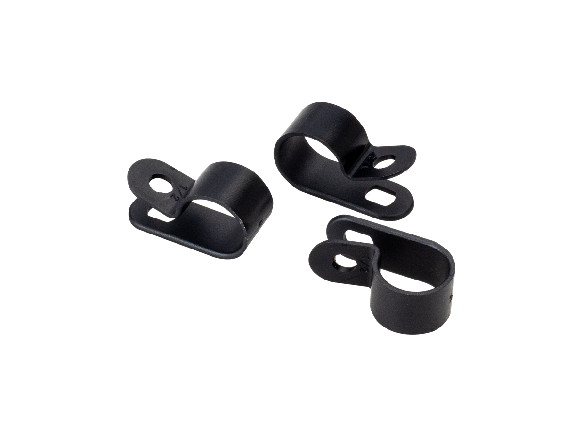 AurA | CCN-802B | Клипса крепежная, сечение до 2 AWG (35мм), пластик, в пакете: 50 штук!!! | превью 1