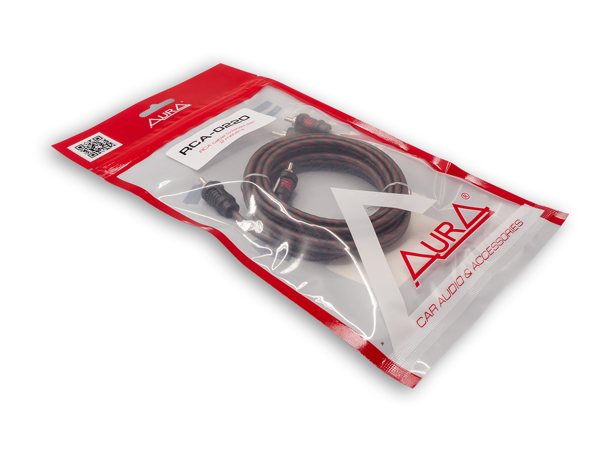 AurA | RCA-0220 | RCA-кабель 2 метра, 2 канала, витая пара | превью 2