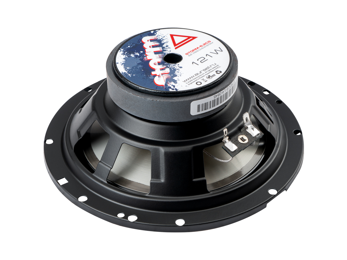 AurA | STORM-6.2CS | 6,5" (16cm), 2-полосные, комп., ВЧ-ШЕЛК, 61/121w, 70Hz - 20kHz, 90db, сетки | 5