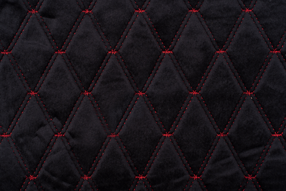 FOR CARS | Накидка на сиденье 2шт. | велюр черно-красная 4 предмета | превью 2