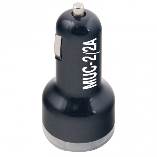 Mystery | MUC 2/2A | адаптер прикуриватель/для 2-х  USB, 12В/24В, 1A+1A | превью 2