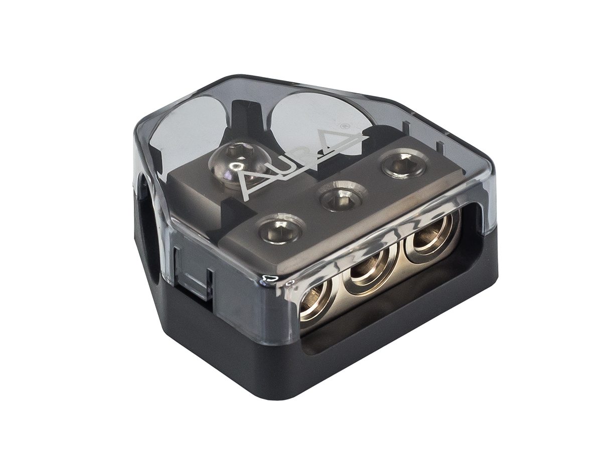 AurA | FHD-134N | Дистрибьютор, вход 1x8/4/2/0/000Ga, выход 3х4-0Ga | превью 1