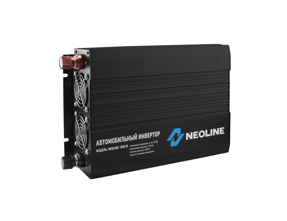 Neoline | 1500W | Преобразователь напряжения 12V-220V, 1500Вт (Пик 3000Вт), порт USB | превью 1