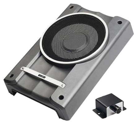 Mystery MBS-304A под сидение, толщина 70мм, 220W, 10, активный.