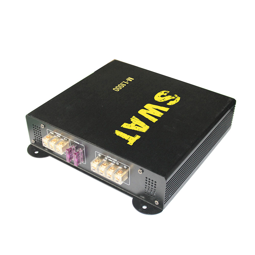 Swat | M-1.1000 | 1х650 Вт ( 4 Ом ), 1х1000 Вт (2 Ом), 1900Вт -MAX, аналоговый, класс АВ | превью 2