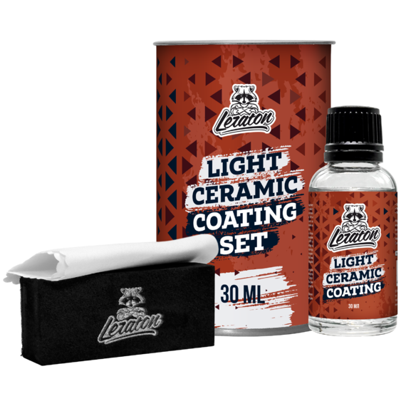 LERATON | LIGHT Ceramic Coating SET | Керамическое покрытие для кузова LIGHT Ceramic Coating 30мл | 1