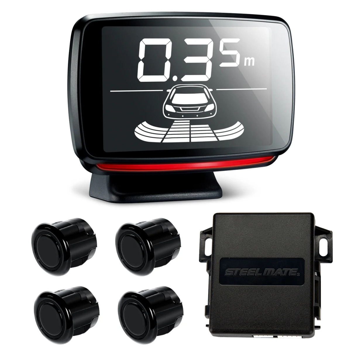 STEEL MATE | PTS400V12-COM | беспроводная система помощи парковки | превью 2