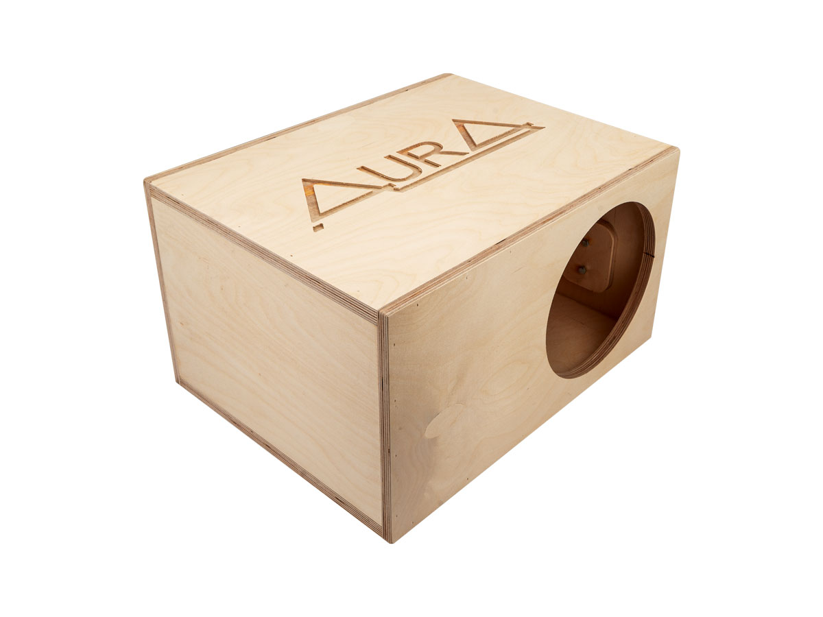 AurA | BOX-10-45-NCPW |  10" (25 см) унив. корп Фанера, БЕЗ ОБИВКИ 45литров  | превью 2