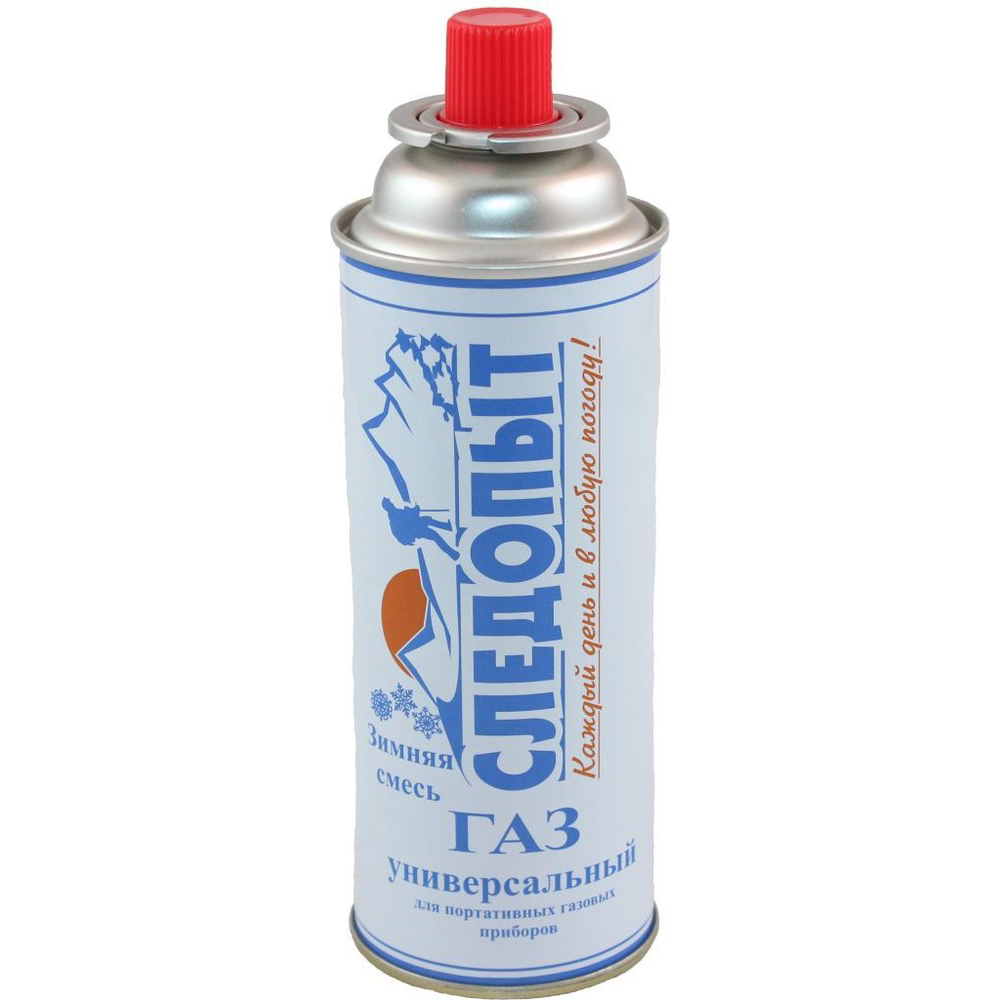 СЛЕДОПЫТ | FG-220W | Газ для порт. плит (Цанг, ЗИМНИЙ) метал. баллон,220 гр., | 1