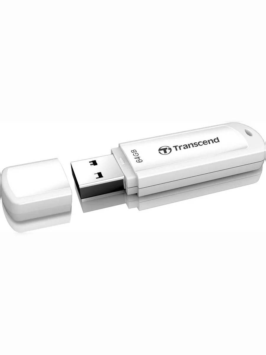 Transcend | 64GB | Модуль памяти USB 3.0 Transcend  JetFlash 730 белый| превью 3