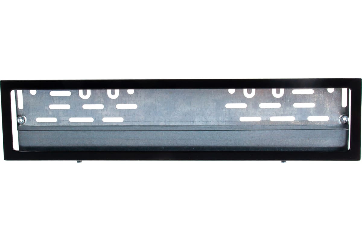 DolleX | SPL-23 | Рамка номерного знака металлическая, с металл. адаптером в сб., черная, 1шт.| превью 2