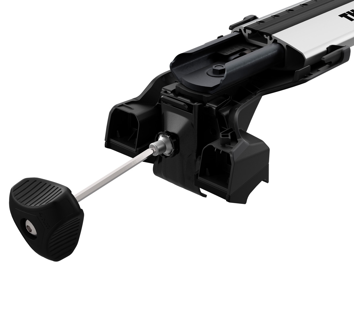 THULE | Упоры EVO 710400 | для автомобилей с обычными рейлингами 710400 | превью 3