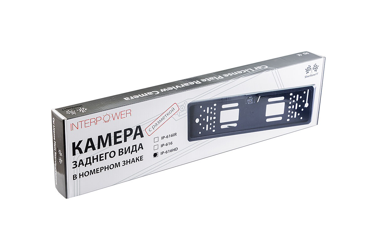 Interpower | IP 616 HD | видеокамера HD в рамке номерного знака 170 гр | 3