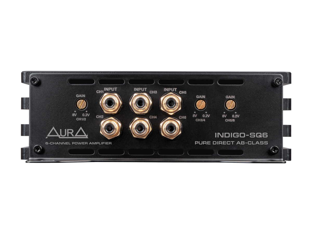 AurA | INDIGO-SQ6 | PURE DIRECT, 4x90+2x160 (4 Ohm), 4x120+2x230 (2 Ohm), 2x230+1x450 (4 Ohm) | 4