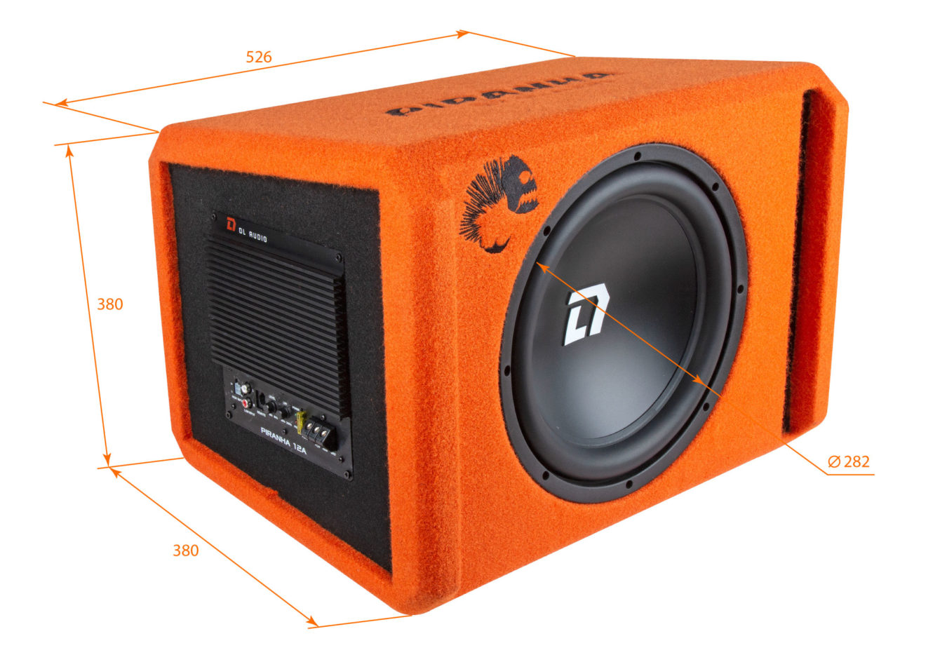 DL Audio | Piranha 12A V3 Orange |  | 6