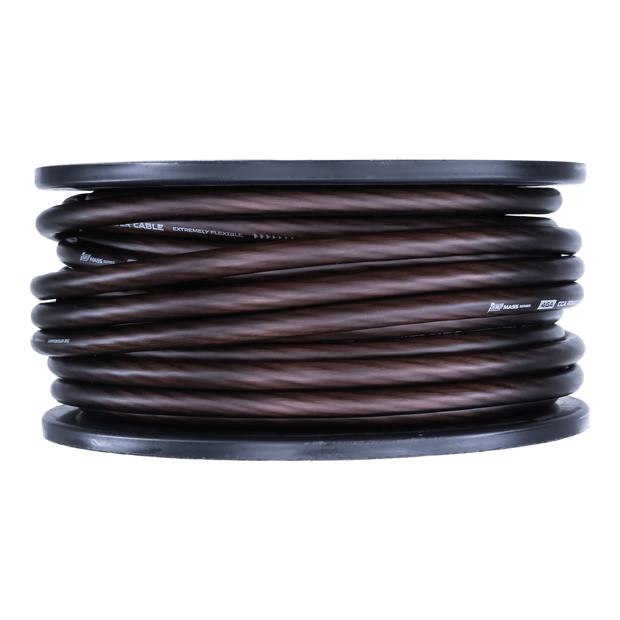 AMP | MASS 4Ga | CCA Extremely flexible СИЛОВОЙ кабель алюм. ЧЕРНЫЙ Бухта 25м цена за БУХТУ | превью 2