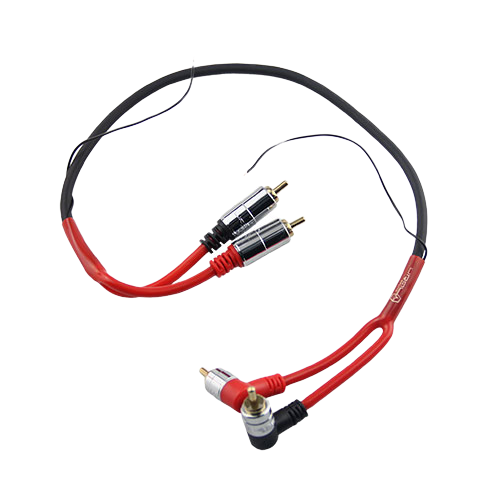 Ural | RCA-PT05M | Patriot RCA кабель 0.5м, 2 угловых RCA и 2 прямых RCA | превью 1