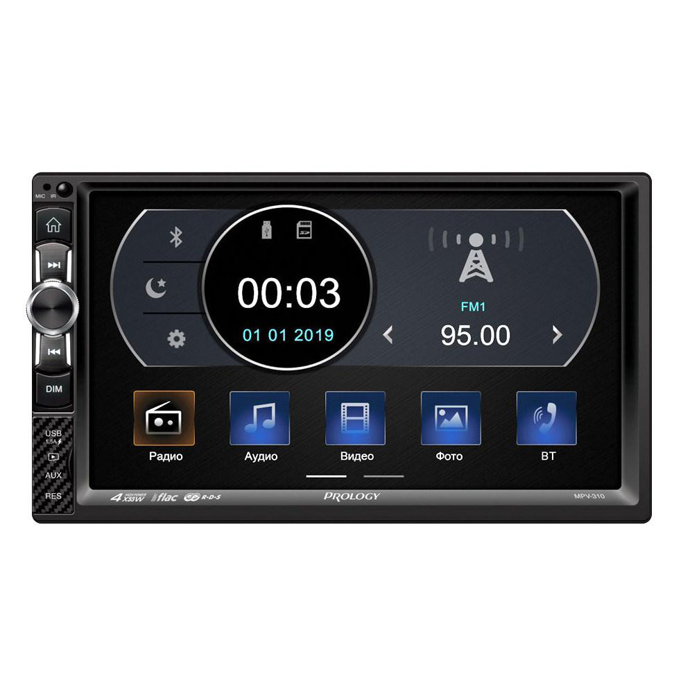 Prology | MPV-310 | 2din MP3, MKV, MPEG4, WMA, JPEG и формата FLAc | превью 1