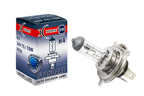 XENITE | H4 STANDART | 24V 75\70W  | упаковка 1шт. превью 1