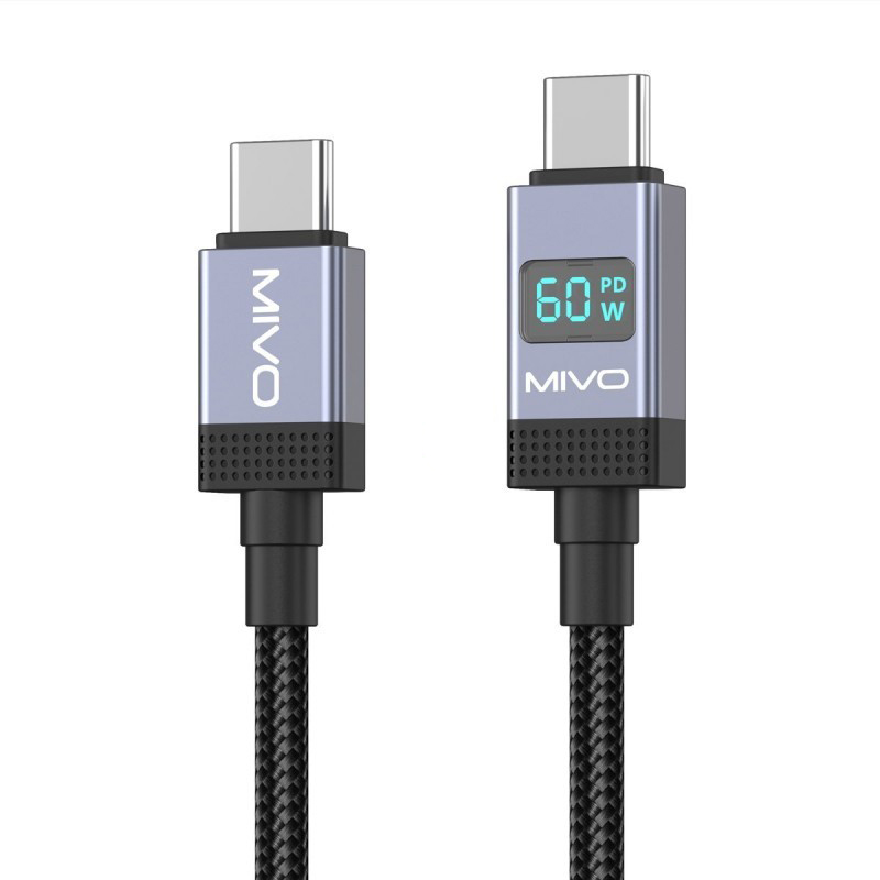 Mivo | MX-18T | Кабель Type-C - USB 2.4 А  1 м | превью 1