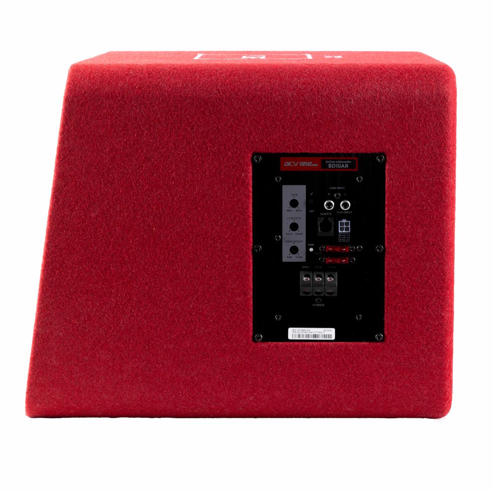 ACV | BD 10AR | Красный 10" низкоомный/активный/0,25Om/RMS 400W | превью 3