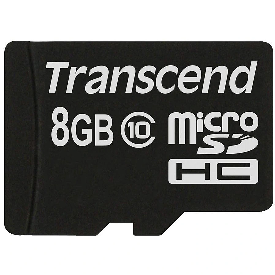 Transcend | MicroSD 8Gb (SD adapter ) TS8GUSDHC10 | Карта памяти MicroSD 8Gb +адаптер, Class 10 | превью 3
