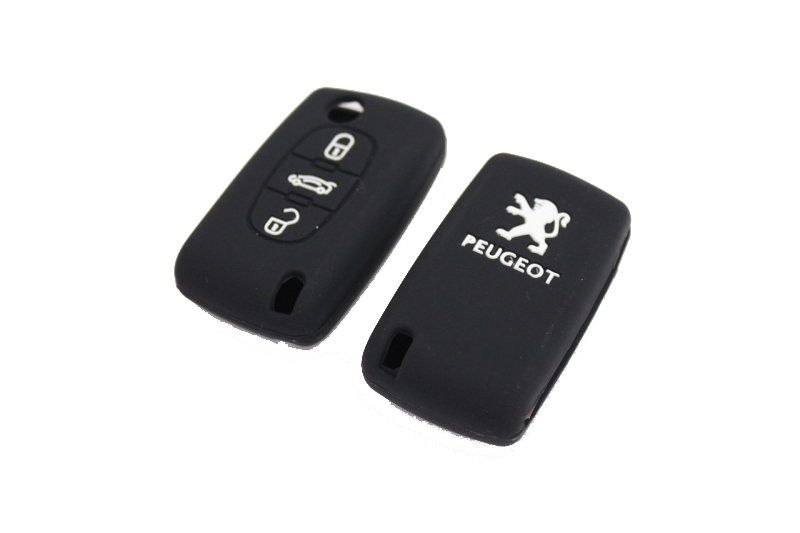 Чехол Силикон | PEUGEOT -02   | Силиконовый чехол для выкидного ключа  | 1