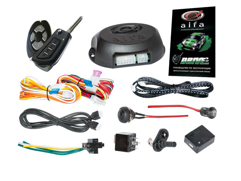 ALFA | DRIVE | Новый 4х кнопочный брелок с выкидным ключом!!!без сирены | превью 3