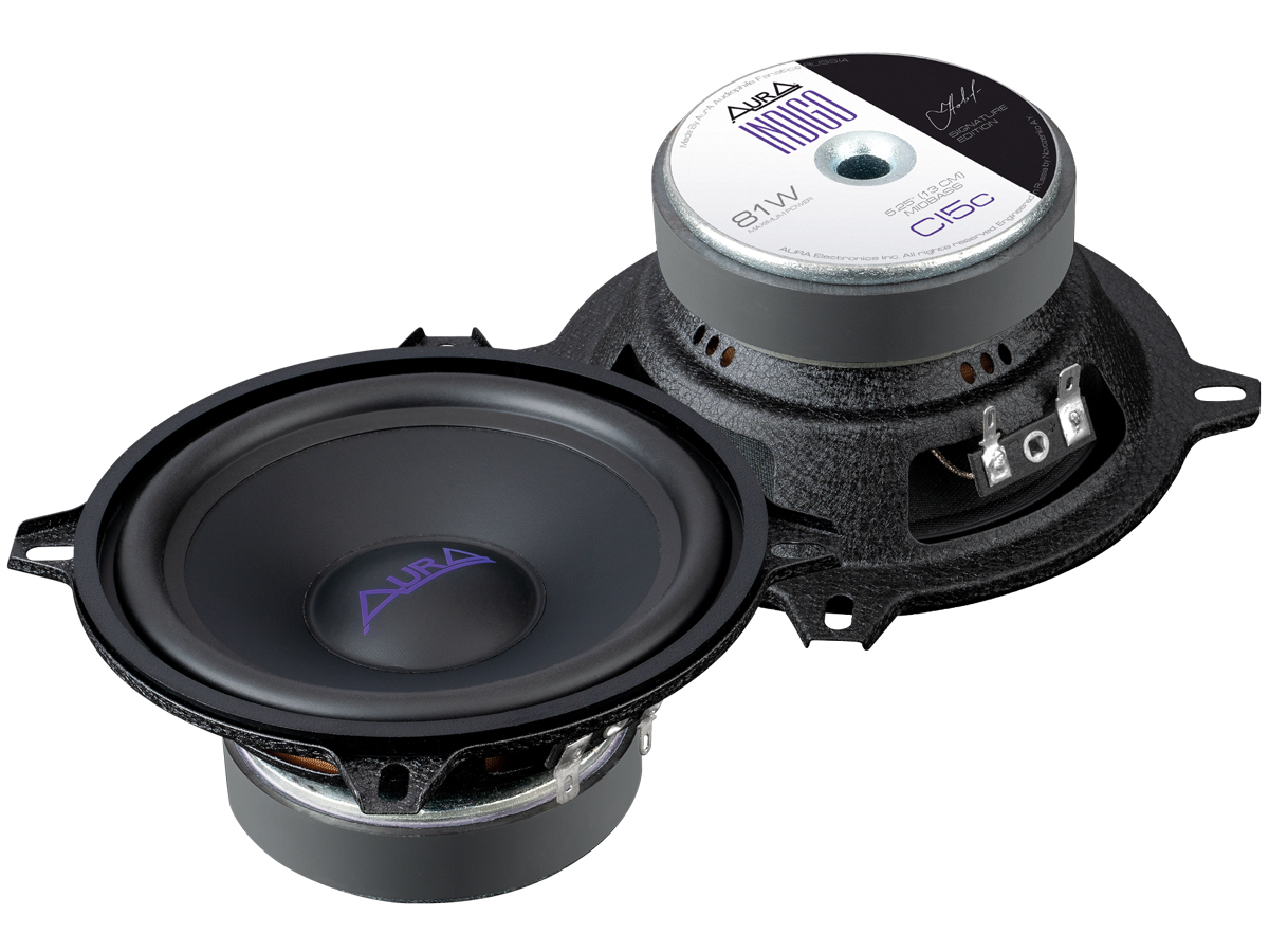 AurA | INDIGO-CL5C | 5,25" (13cm), компонентные, 41/81w, 55Hz - 20kHz, 87db, сетки | 2