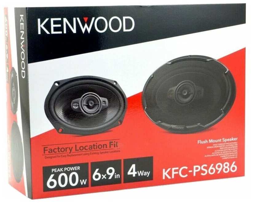 Kenwood | KFC-PS6986 | 6х9", 4-x полосные  Пиковая мощность 600 Вт, номинальная мощность 140 Вт | превью 3