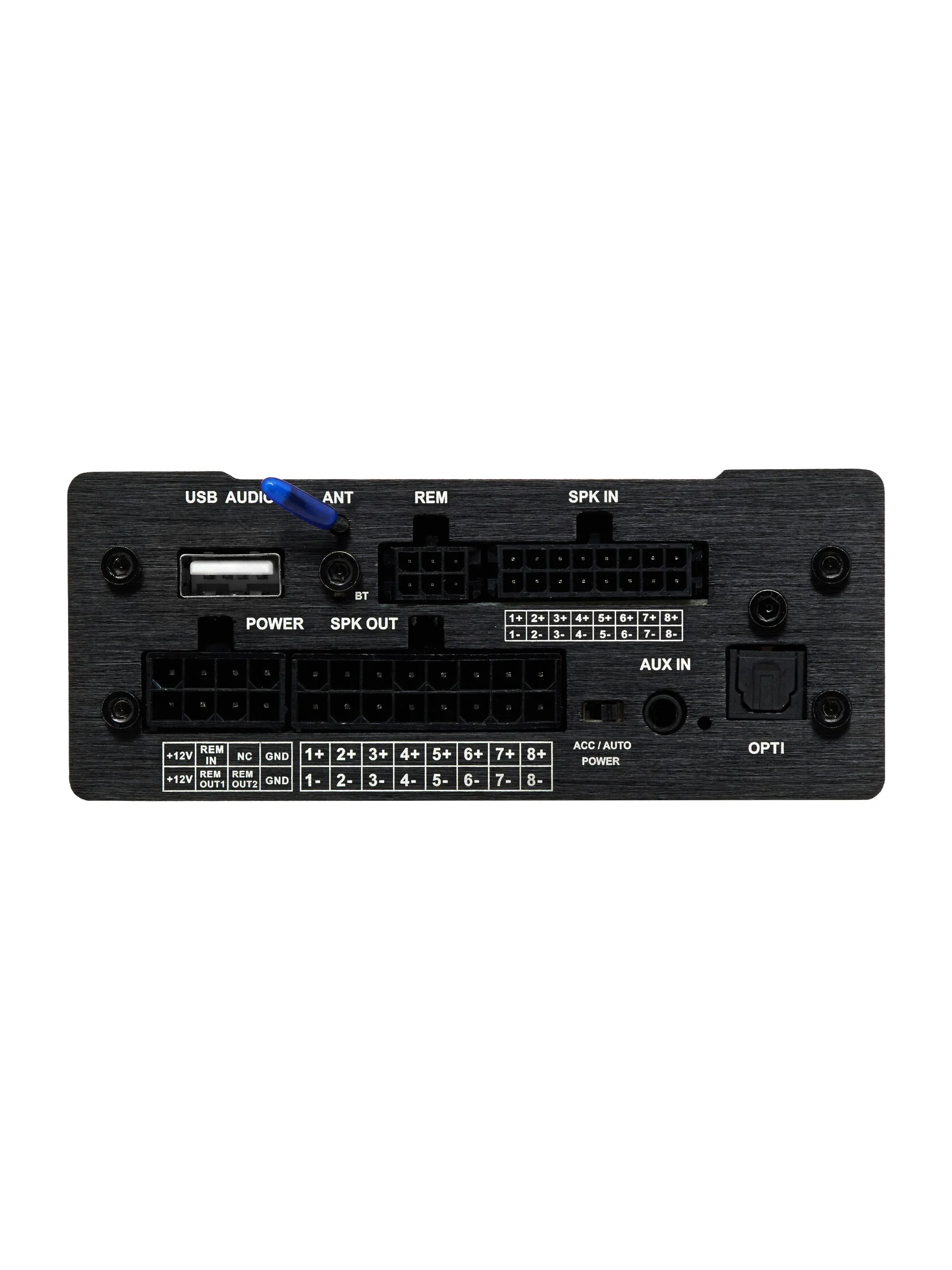 HELLION | HAM 8.80DSP | звуковой процессор с усилителем 8х80Вт, 4-in/8-out, BT | 2