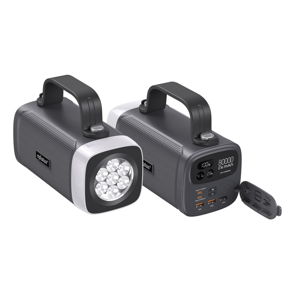 Mivo | EB-801Q | Power Bank 80000 мА⋅ч для зарядки телефонов, смартфонов, Индикатор заряда | 2